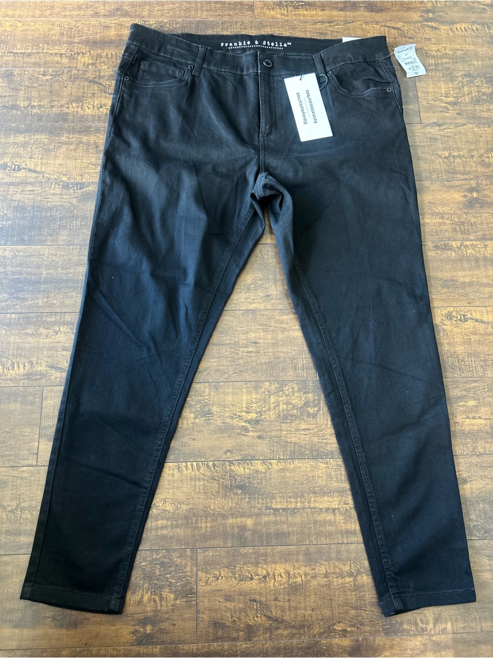 Slim Stretch Jeans in Black